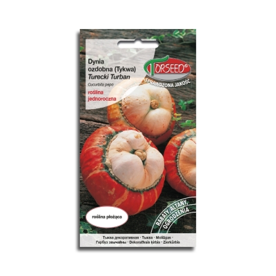 Dynia Ozdobna Turecki Sułtański Turban Nasiona